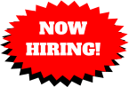 NOW  HIRING!